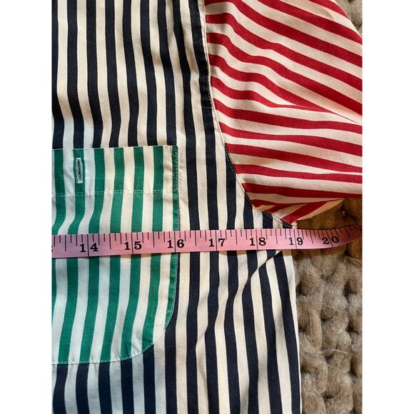 Vintage Cabin creek primary color button up size med - Picture 2 of 5